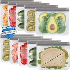 Alternativas a las bolsas de silicona reutilizables para almacenar alimentos