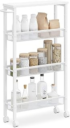 Guía para seleccionar la estantería estrecha extraíble ideal para tu cocina