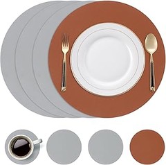 Guía para elegir posavasos y manteles individuales plegables para escritorio