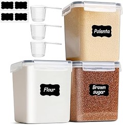 ¿Cómo evitar olores en los envases de almacenamiento de harina?