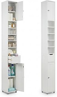 Cómo elegir muebles auxiliares estrechos que complementen tu cocina