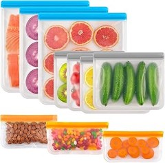 Cómo elegir las mejores bolsas de silicona reutilizables para congelar alimentos