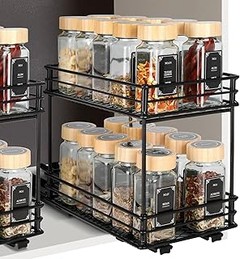 Cómo elegir el estante escalonado ideal para tus especias