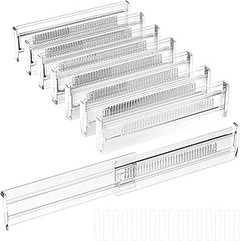 Cómo mantener y limpiar separadores universales para cajones de cocina