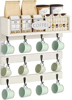 Los mejores organizadores de tazas para maximizar tu cocina pequeña