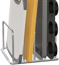 Soportes de pared asequibles para organizar tablas de cortar