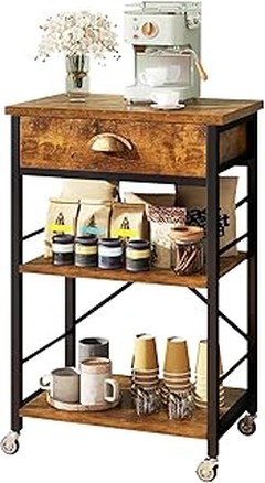 ¿Qué son los muebles con ruedas para microondas y pequeños electrodomésticos?