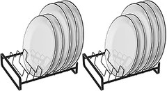 Organizadores de platos en vertical para armarios