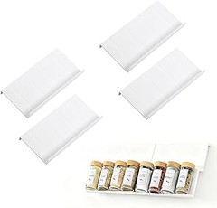 ¿Qué son los organizadores de cajón para especias tumbadas?