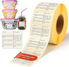 Opiniones reales sobre etiquetas textiles para la organización de alimentos