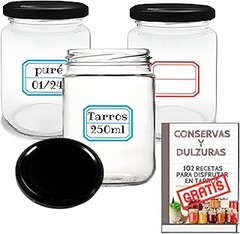 Descubre los tipos de tarros de cristal ideales para mermeladas y salsas