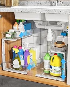 Pros y Contras de Usar Estanterías Ajustables para Bajo Fregadero