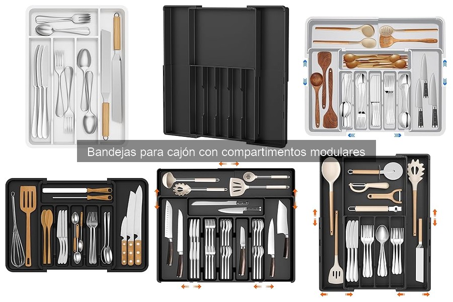 Alternativas a Bandejas Modulares para Organización de Cajones