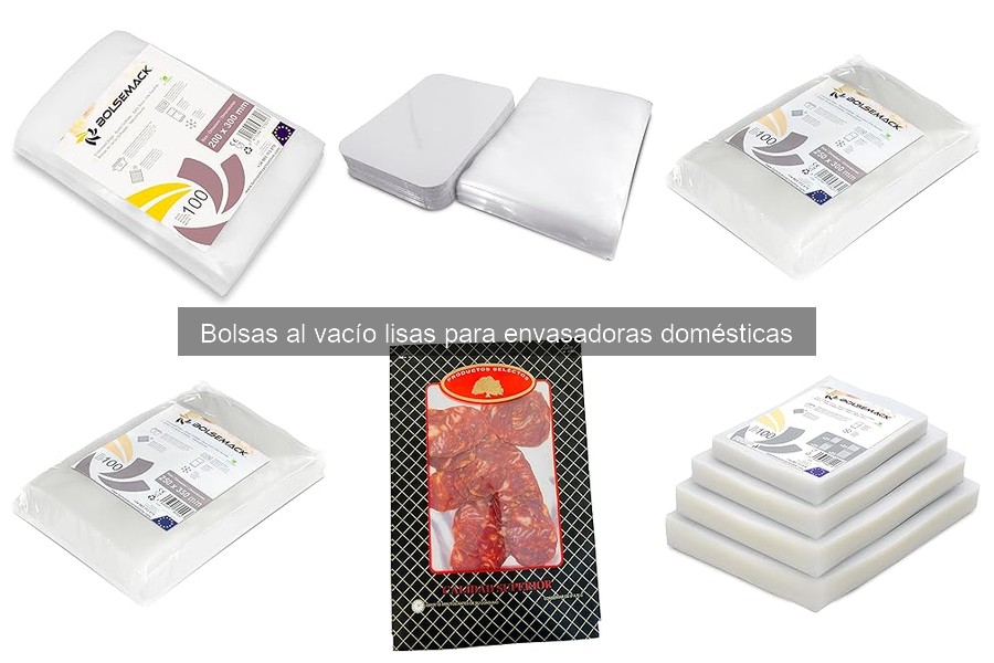 Alternativas a bolsas al vacío para conservar alimentos
