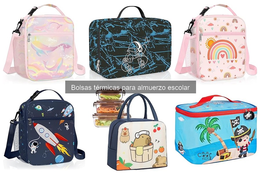Alternativas a bolsas térmicas para almuerzos escolares