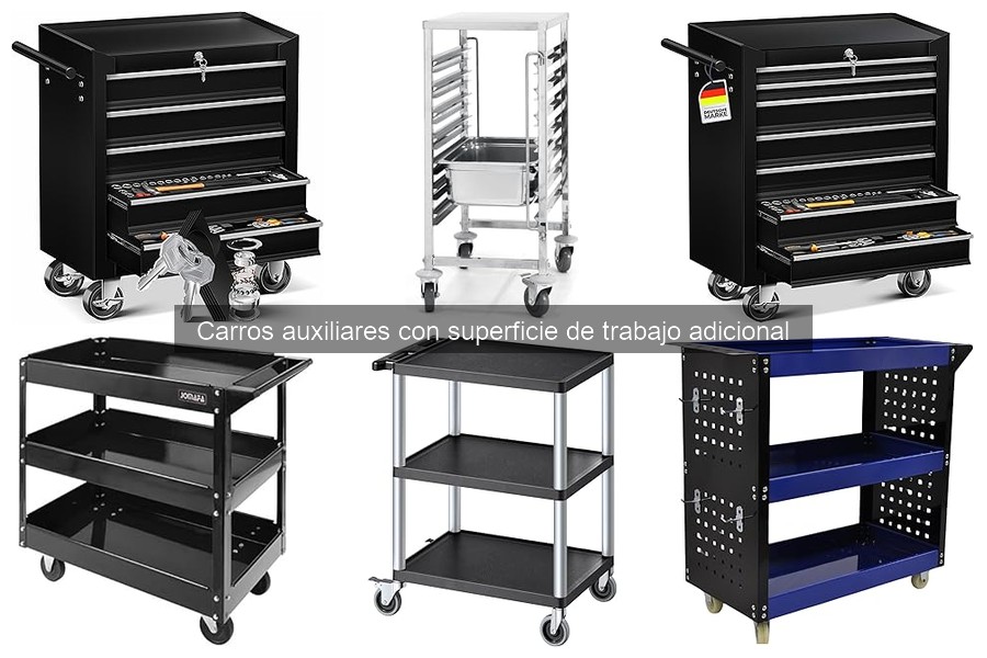 ** Alternativas a carros auxiliares de cocina: soluciones prácticas