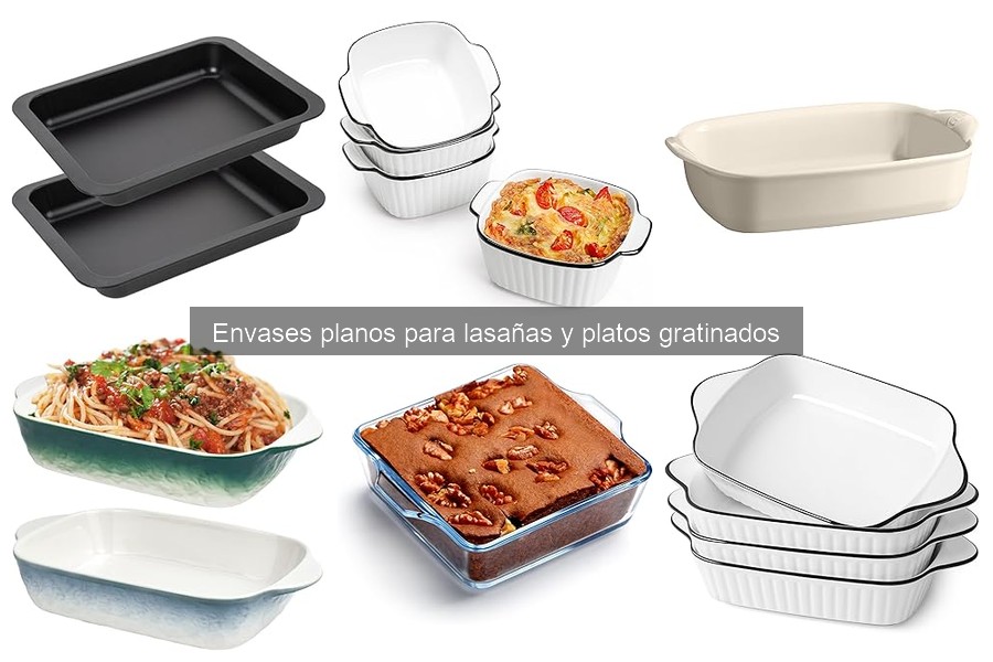 Alternativas a envases planos para lasañas: ¡descúbrelas!