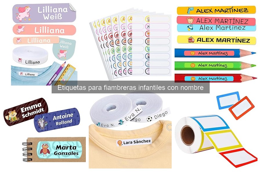 Alternativas a Etiquetas para Fiambreras Infantiles