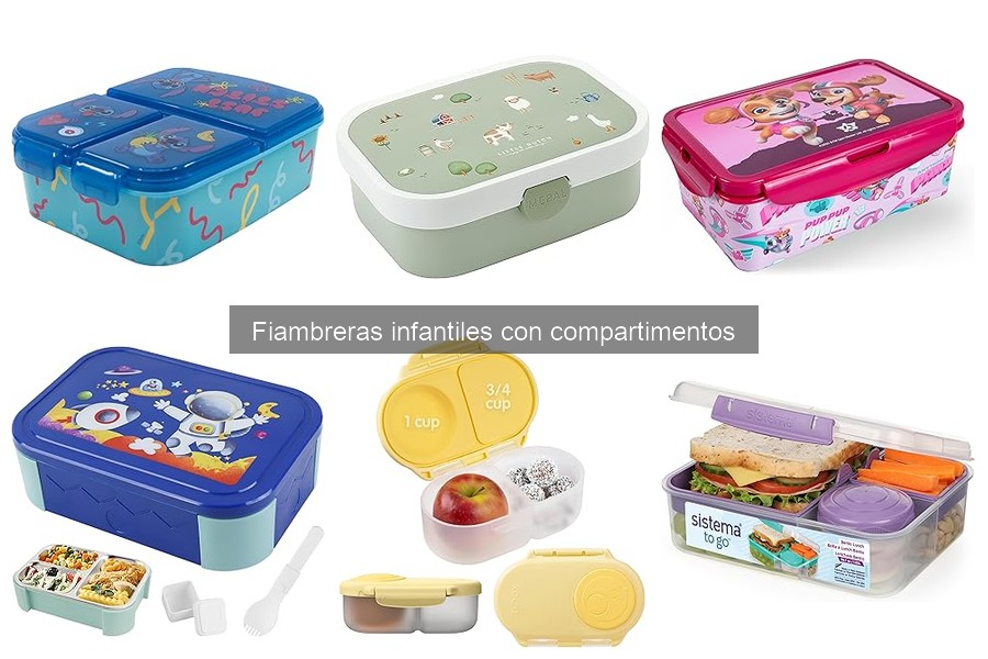 Alternativas a Fiambreras Infantiles con Compartimentos