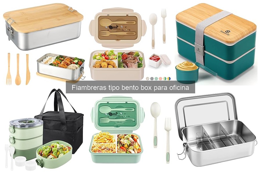 Alternativas a fiambreras tipo bento box para llevar comida