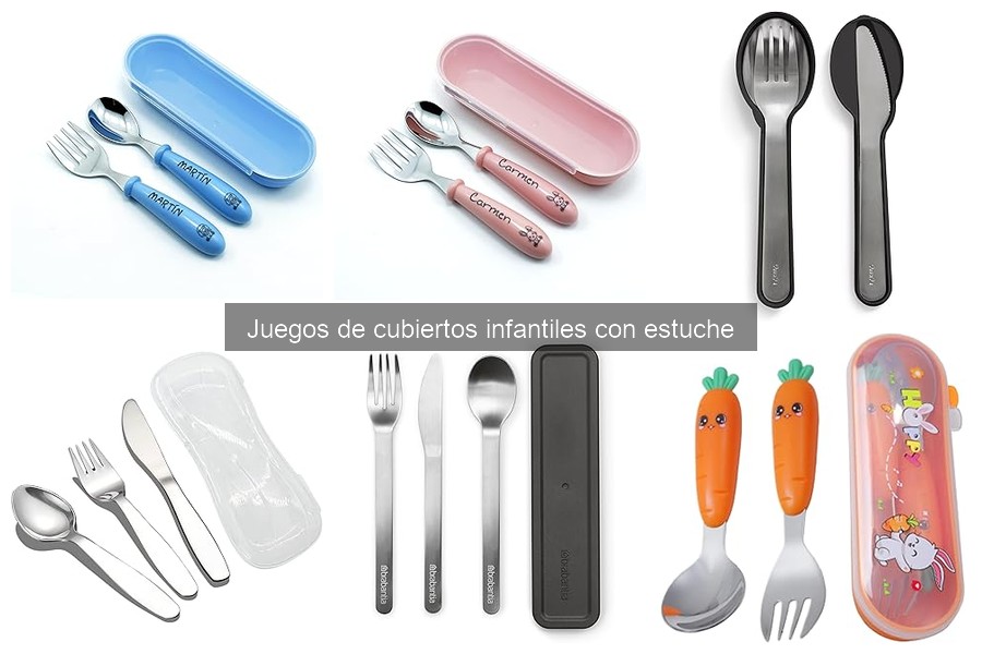 Alternativas a Juegos de Cubiertos Infantiles para Niños