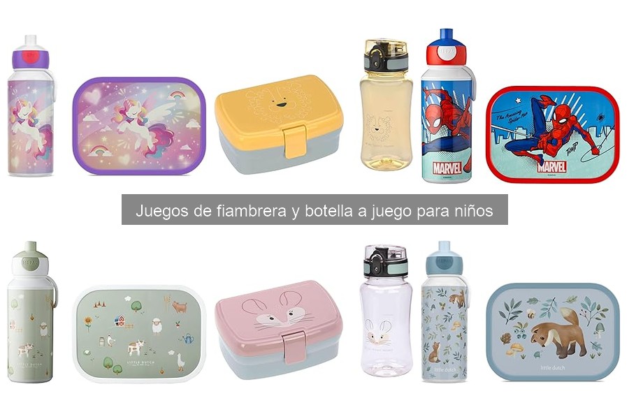 Alternativas a juegos de fiambrera y botella para niños
