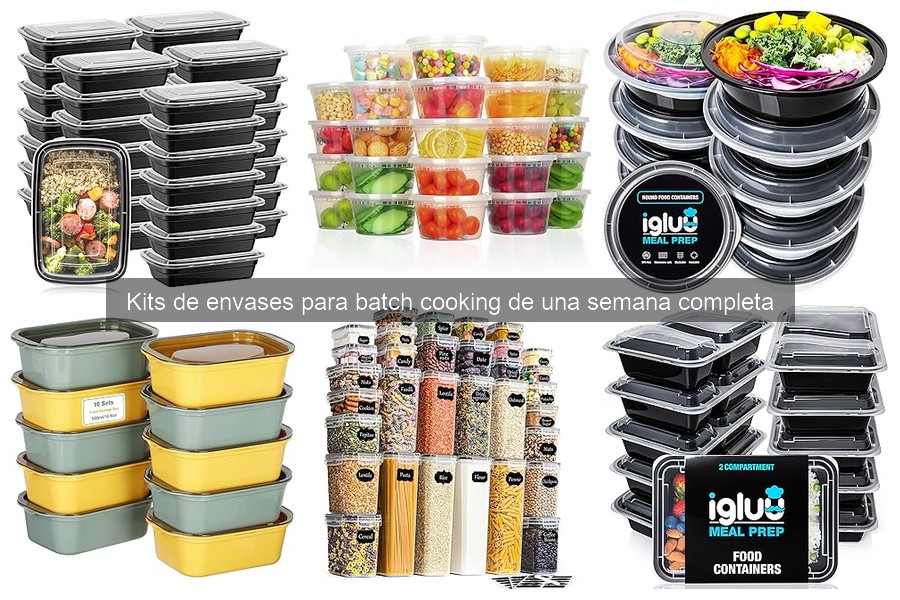 Alternativas a Kits de Envases para Batch Cooking