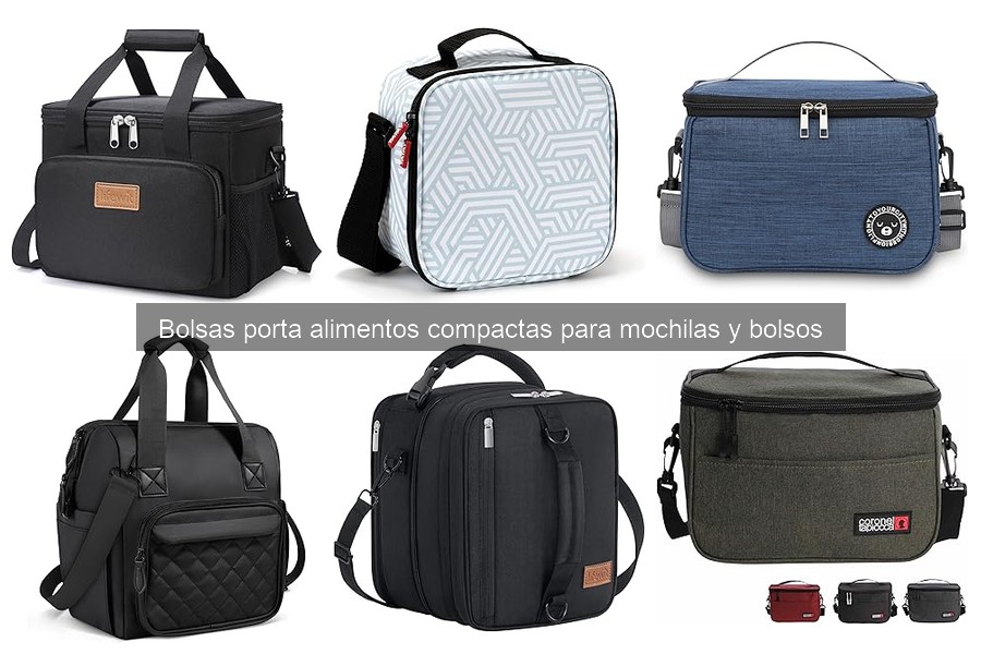 Alternativas a las bolsas porta alimentos compactas