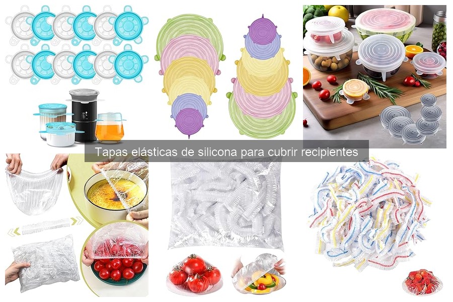 Alternativas a las tapas de silicona para conservación