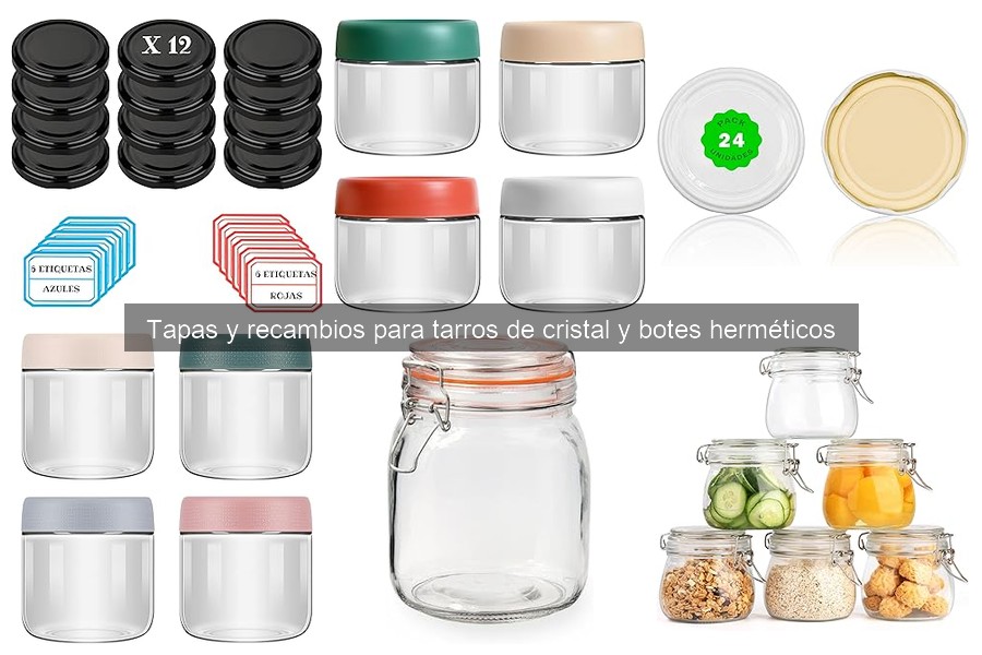 Alternativas a las Tapas de Tarros de Cristal para Conservación
