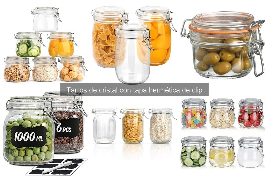 Alternativas a los Tarros de Cristal con Tapa Hermética