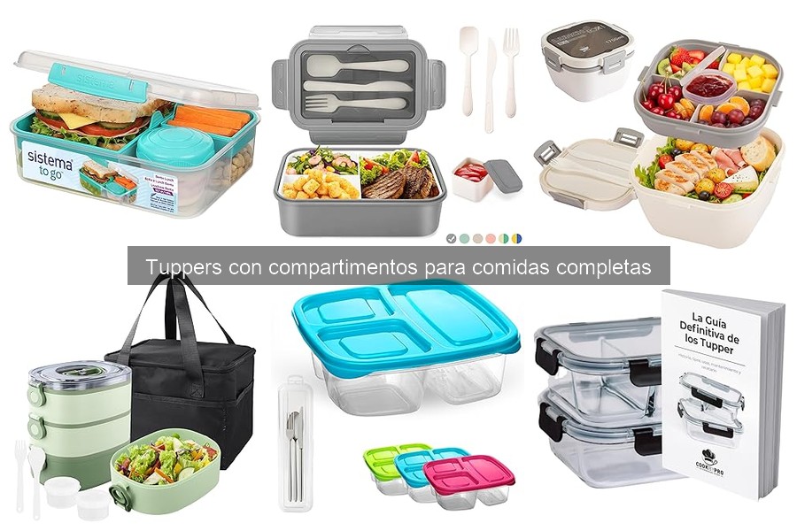 Alternativas a los tuppers con compartimentos: ¿qué elegir?