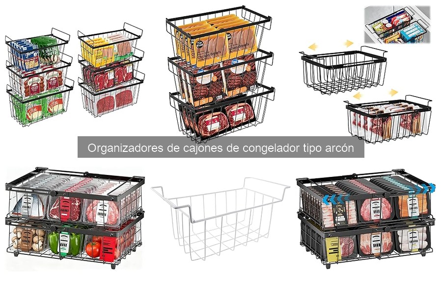 Alternativas a organizadores de cajones de congelador