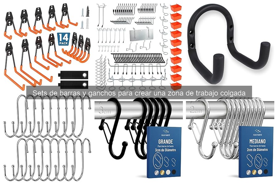 Alternativas a Sets de Barras y Ganchos para Organizar la Cocina