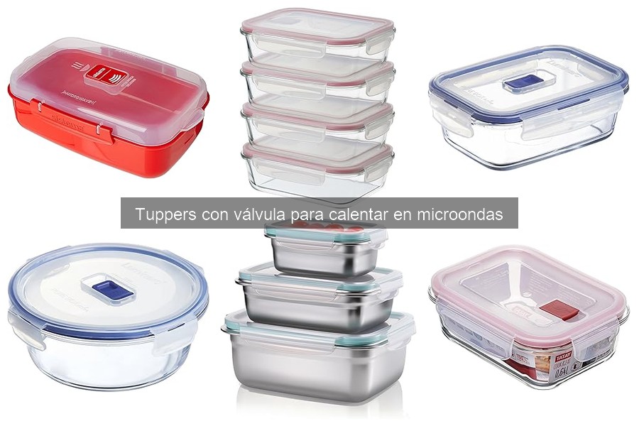 Alternativas a Tuppers con Válvula para Microondas