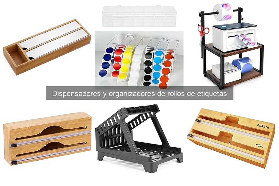 Alternativas Creativas a Dispensadores de Rollos de Etiquetas