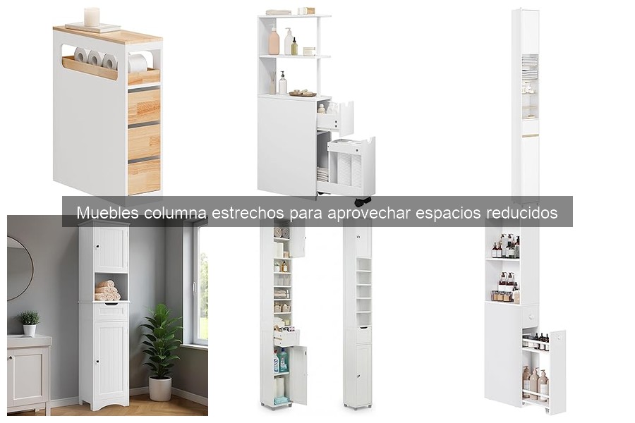 Alternativas creativas a muebles columna estrechos