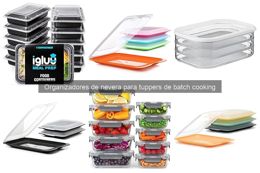 Alternativas Creativas a Organizadores de Nevera para Tuppers