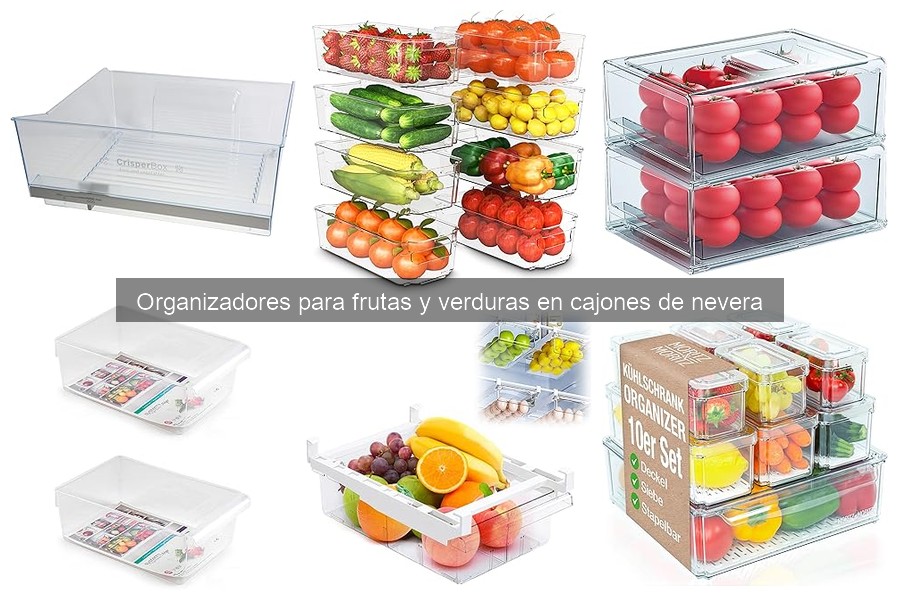 Alternativas creativas para organizar frutas y verduras en casa