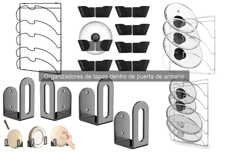Alternativas Creativas para Organizar Tapas de Cocina