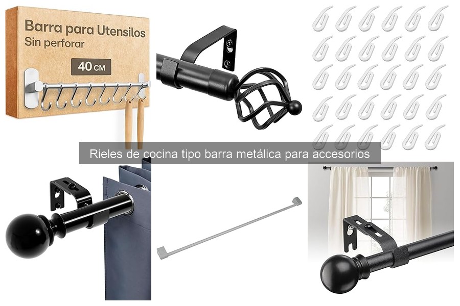 Alternativas Efectivas a Rieles de Cocina Metálicos