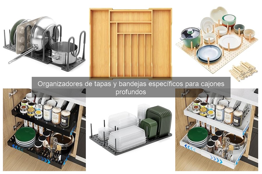 Alternativas útiles a organizadores de tapas y bandejas