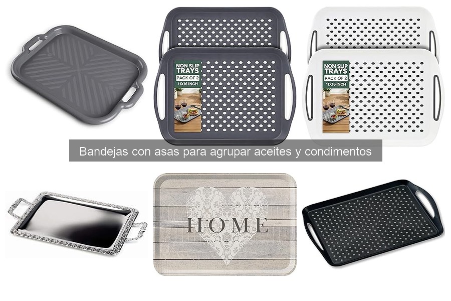 Bandejas con Asas para Aceites y Condimentos: ¿Qué Son?