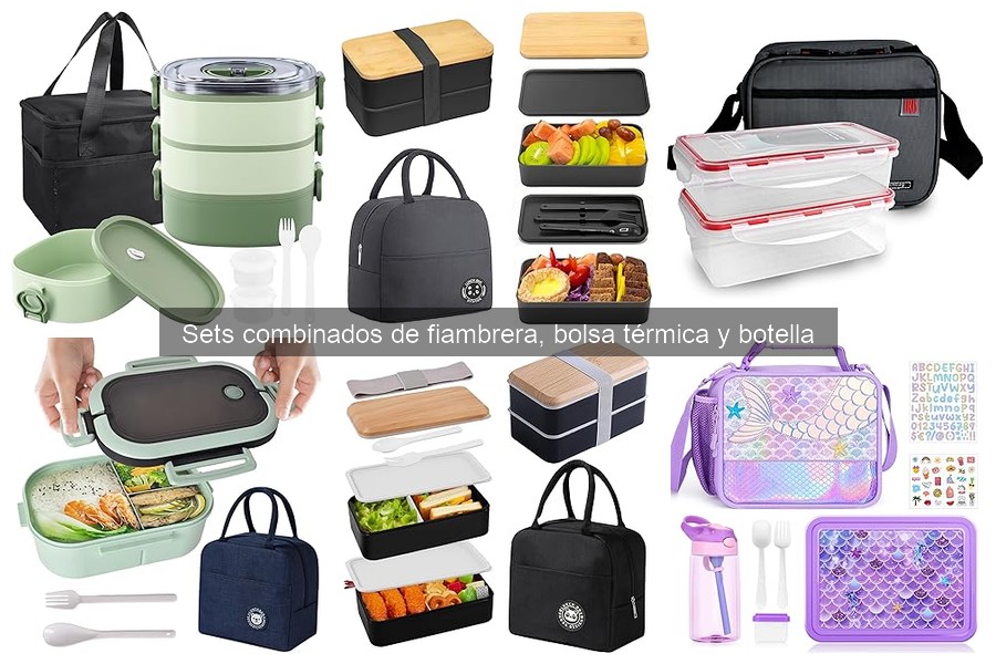Beneficios de elegir un set combinado de fiambrera y bolsa térmica