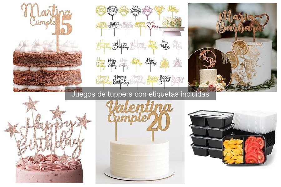 Beneficios de Etiquetas en Tuppers para Organizar tu Cocina