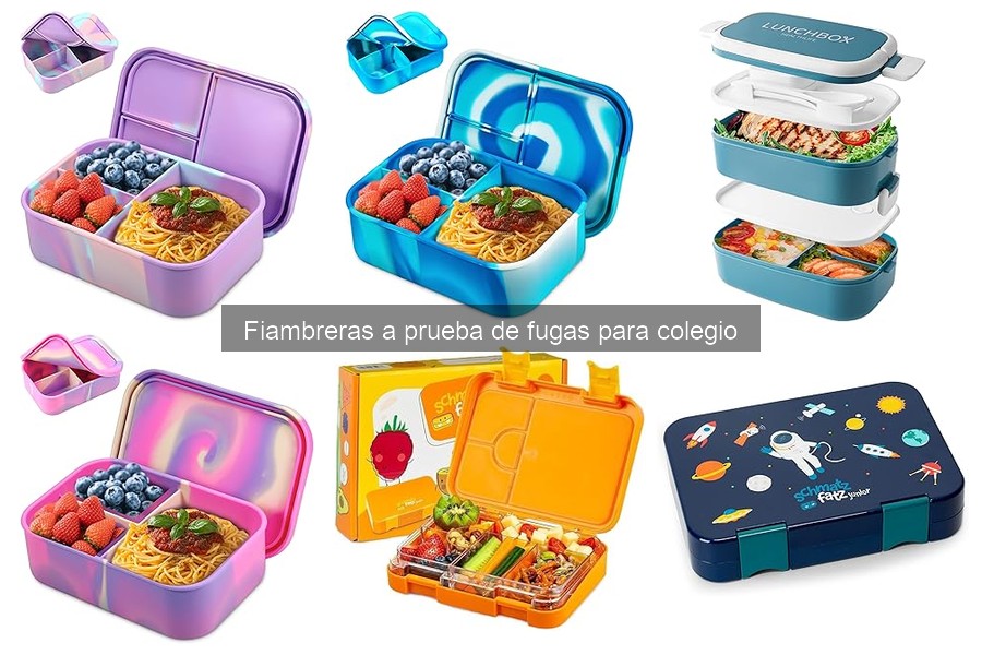 Beneficios de fiambreras a prueba de fugas para el colegio