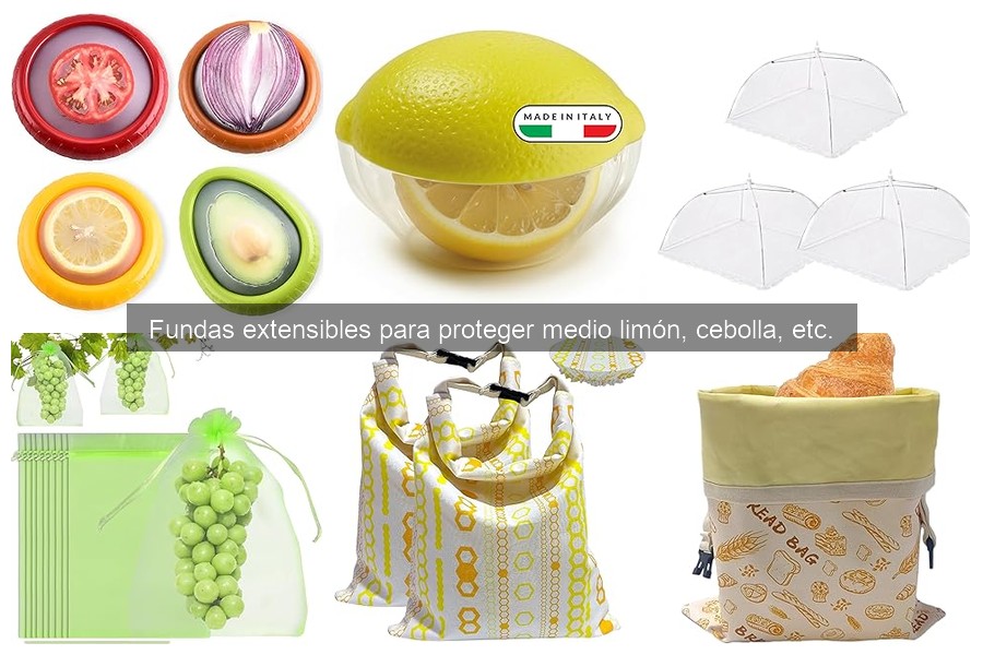 Beneficios de las fundas extensibles para conservar alimentos