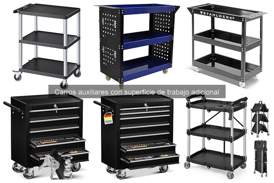 Beneficios de los carros auxiliares con ruedas para tu cocina