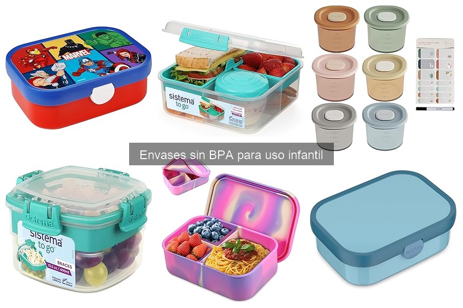 Beneficios de los envases sin BPA para alimentos infantiles