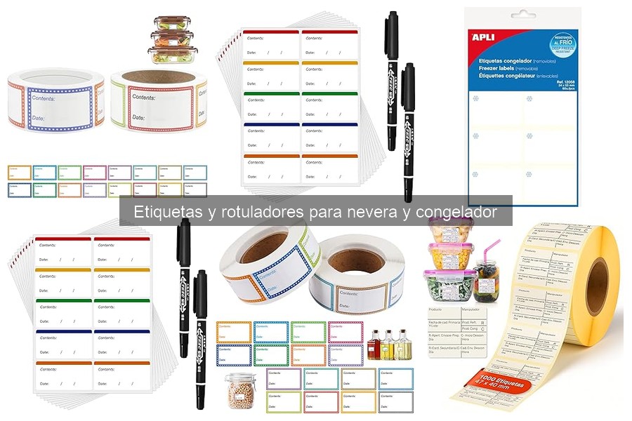 Beneficios de usar rotuladores en la cocina